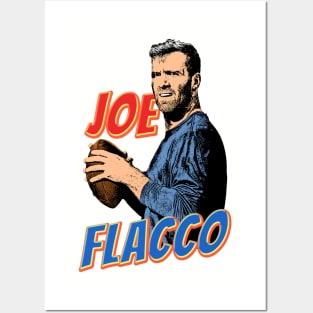 Joe flacco retro Posters and Art